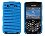 Hard Mesh Snap Case for BlackBerry Bold 9700 - Light Blue