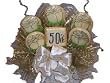 Golden Anniversary 6 Cookie Bouquet