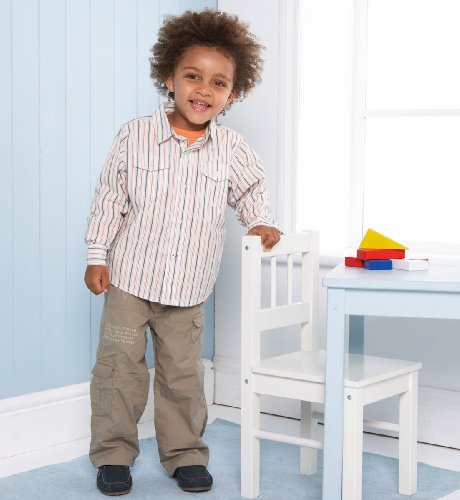 3 Piece Pure Cotton Shirt and Cargo Outfit
