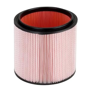 Vacmaster VCFF Fine Dust Cartridge Filter and Retainer