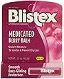 Blistex Medicated Lip Balm, SPF 15, Berry, .15-Ounce Tubes (Pack of 24)