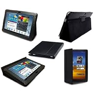 Etui Housse Luxe Cuir Pour Samsung Galaxy Tab 2 101 P5110 Stylet Gratuit