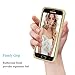 Ailun Phone Case for Galaxy S6,Soft TPU Bumper&Hard Shell Solid PC Back Case,Shock-Absorption,Anti-Scratch&Fingerprints&Oil Stains Dual-Layer Cover,Siania Retail Package[Gold]