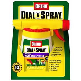 Ortho 0836560 Dial 'N Spray Multi-Use Hose-End Sprayer