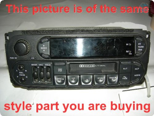 Radio : CONCORDE 02 22 & 10 pin connectors, receiver, AM-FM-cassette, w/CD changer controls