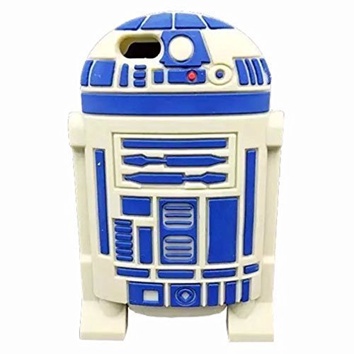 iphone 6 case, Star Wars Case,Mingfung 3D R2-D2 Astromech droid Collector soft Silicone cover case for iPhone 6