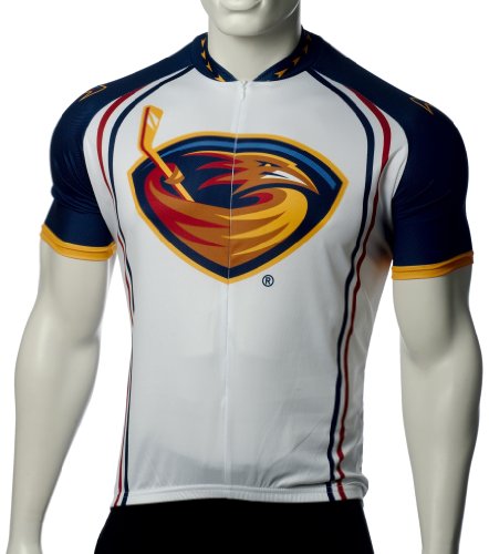 NHL Atlanta Thrashers Women's Cycling Jersey, White, Small