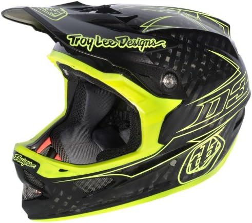 TroyLee D3 Visor Pinstripe Yellow