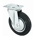 Transportrolle lenkbar 80mm Gummibereifung NEU