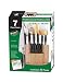 7 Pcs Forge Handle cutlery set 6pc steak knife as bonus