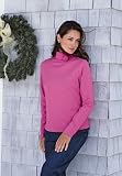 Cotton Stretch Turtleneck Tee
