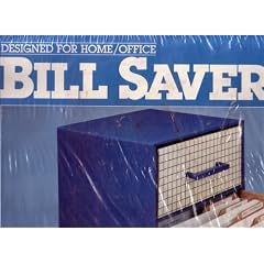 Bill Saver: Designed for Home / Office: Organize Your Bills, Statements and Checks in One Spot: Organizes Bills, Bank Statements, Charge Receipts, Checks, Coupons: Includes 6 Dividers with Pressure Sensitive Labels (00124-4505, 077511001246)