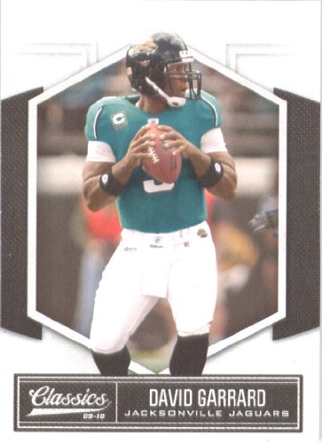 2010 Donruss Classics Football Card # 45 David Garrard / Jacksonville Jaguars / NFL Trading Card by Panini in Protective Screwdown Case