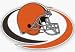 CLEVELAND BROWNS 12X12 DIE CUT WINDOW FILM