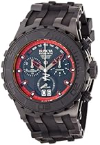 Big Sale Invicta Subaqua Chronograph Black Dial Black IP Stainless Steel Mens Watch 12343