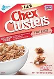 General Mills, Chex, Clusters (Fruits & Oats) Cereal, 13.4oz Box (Pack of 4)