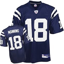 Peyton Manning Youth Jersey: Reebok Blue Replica #18 Indianapolis Colts Jersey