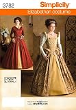 Simplicity Sewing Pattern 3782 Misses Costumes, HH (6-8-10-12)