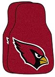Fanmats NFL 2 - Pc. Carpet Car Mat Set, ARIZONA CARDINALS