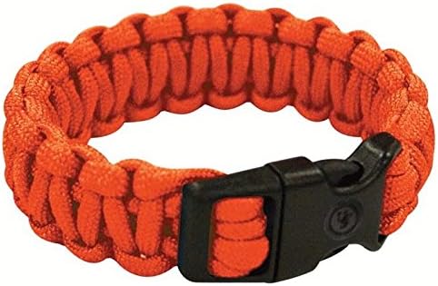 eGear Survival Essentials Para Survival Bracelet, Orange