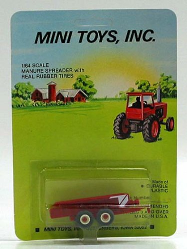 Red Manure Spreader