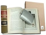 SneakyBooks Recycled Law Book Hidden Flask Diversion Safe (flask included)