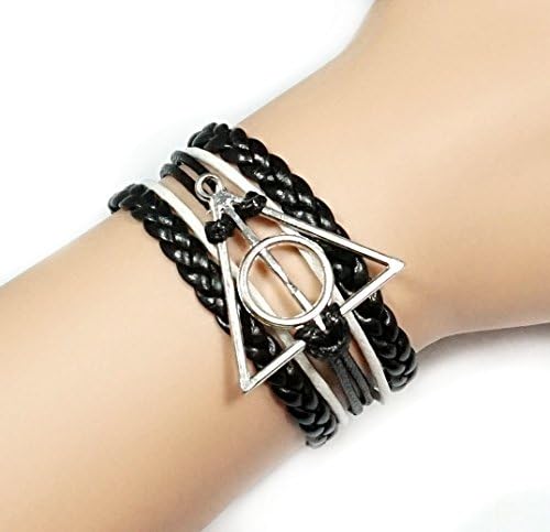 B-077 HP Fans Bracelets,Deathly Hallows Christmase gifts Bracelet