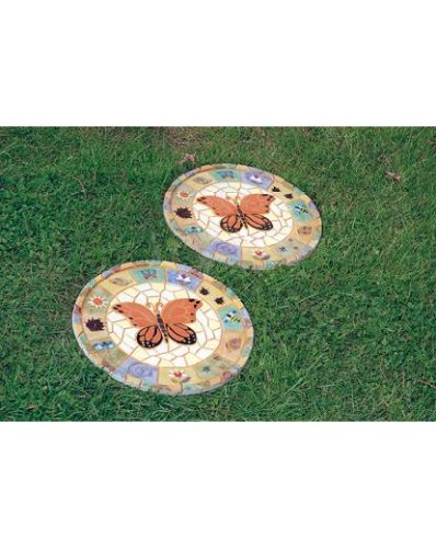 Childrens Toyshop  Outdoor Living : Butterfly Stepping Stones - Set of 2