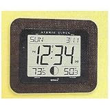 Atomic Clock With Indoor Outdoor Temperature