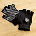 Gaiam Super Grippy Yoga Pilates Gloves (Set of 2 Pairs) Black (One Size)
