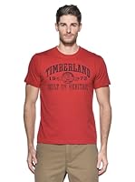 Timberland Camiseta Graphic (Rojo)