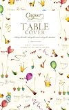 Caspari Happy Birthday Paper Table Cover, 4-feet by 7-feet