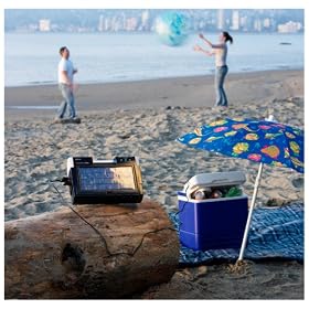 Xantrex Technologies 852-2071 Xpower AC/DC Powerpack Solar With 400 Watt Inverter, Two AC Outlets, USB Port, And Digital Display