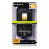 Simplism iPhone 4�ѥ��ꥳ�󥱡������å�(�֥�å�)TR-SCSIP4-BK