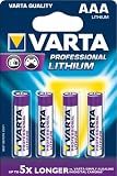 Varta Batterie Lithium Mikro AAA 4 st&uuml;ck