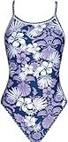 TYR Women's Pacific Park Double Binding Reversible Diamondback - 2009 - Purple - M