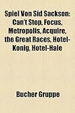 Spiel Von Sid Sackson: Can't Stop, Focus, Metropolis, Acquire, the Great Races, Hotel-Konig, Hotel-Haie-