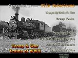 Troops Trains & War Trains Of World War 2 Steam Engines Railroads old films DVD