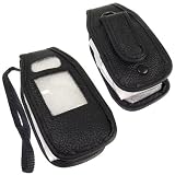 Nokia 6126 6131 6133 Accessory Bundle Kit - Car Cigarette Lighter Charger + Home Travel Charger + Black Generic Leather Case