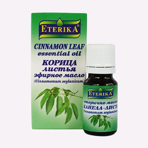 Cinnamon Leaf 100 % Natural Essential Oil 10 Ml / 0.3 Fl. Oz. ETERIKA