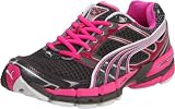 Puma Women's Complete Velosis 3 Running Shoe,Aged Silver/Silver/Fluorescent Pink/White,8 B US