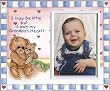 I May Be Little But... I Own My Grandpa's Heart! - Picture Frame Gift