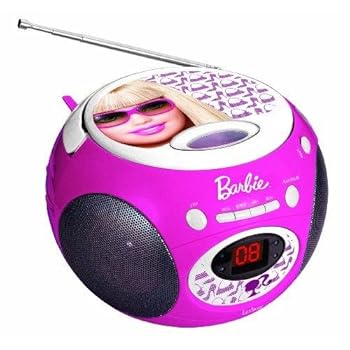 Lexibook - RCD102BB - Jeu Électronique - Boombox Radio Lecteur CD Barbie Lexibook - RCD102BB - Jeu Électronique - Boombox Radio Lecteur CD Barbie