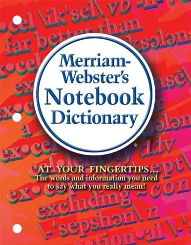 Merriam-Webster's Notebook Spanish/English Dictionary