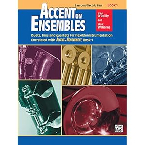 Accent on Ensembles, Bk 1: Bassoon, Electric Bass (Accent on Achievement)