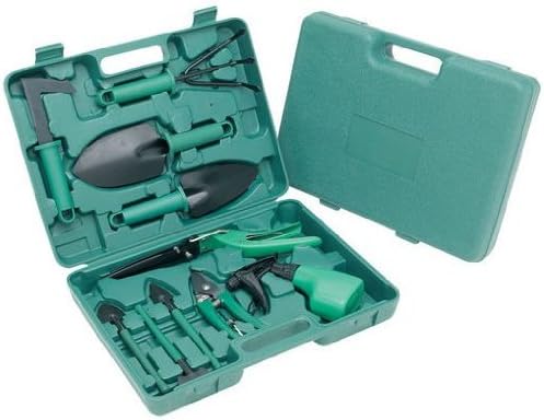 PremiumConnection Home Indoor And Outdoor Deluxe 10 Pc Garden Tool Set