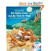 Der kleine Fuchs und die Tiere im Wald