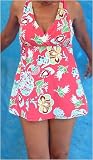 Dynabelly 2-piece tie-halter maternity tankini - S-XL