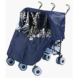 Protect-a-Bub 700TWIN Twin Rain Cover - Side by... by Protect-A-Bub
