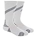 adidas Unisex-US Traxion Impact Crew Football & Basketball Crew Sock (1-Pair), White/Black/Light Onix, 6.5-9